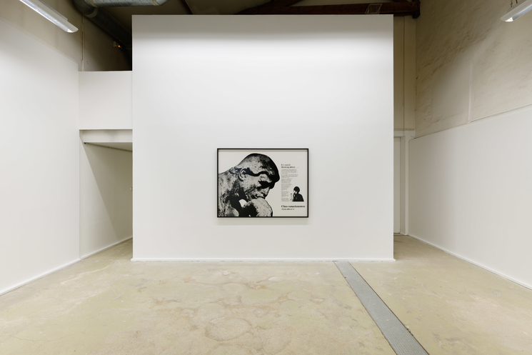 Vue de l'exposition "Place(s)", Victor Burgin, 2025