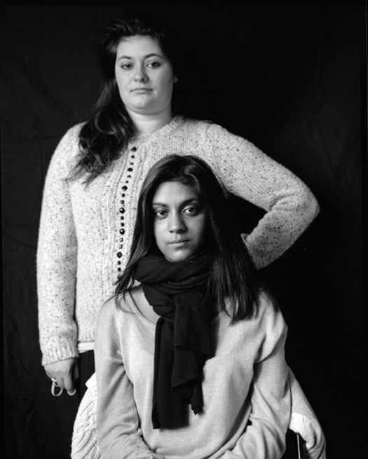 29 novembre 2014. Portrait de Fiona et Johana.