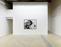 Victor Burgin, Think About It, 1976, vue de l'exposition Place(s) au CPIF
